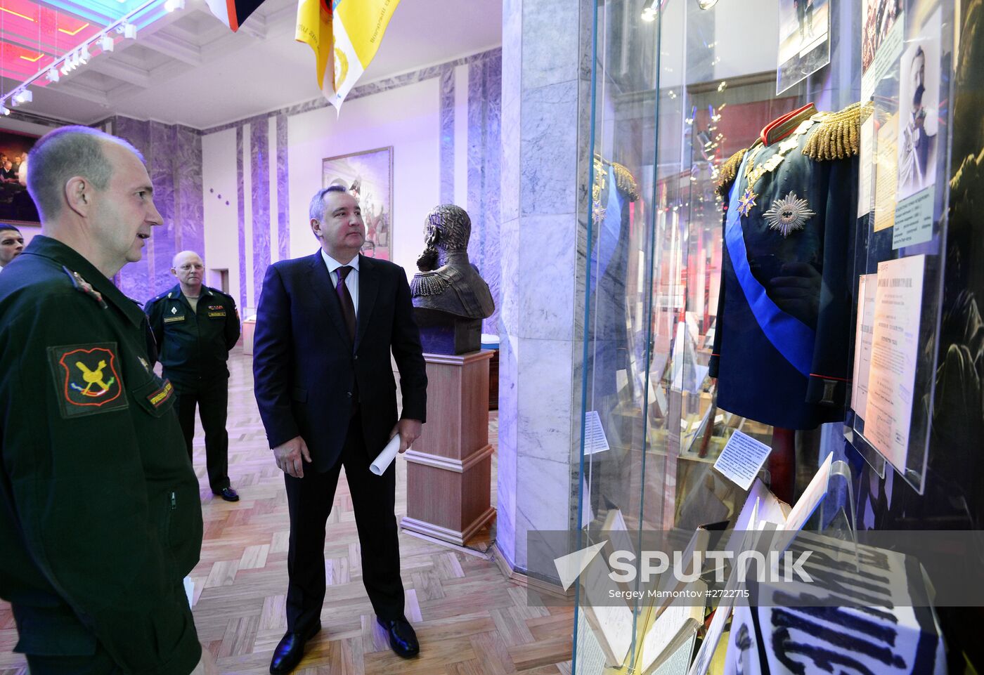 Dmitry Rogozin's visit to Military Academy of Armed Forces General Staff