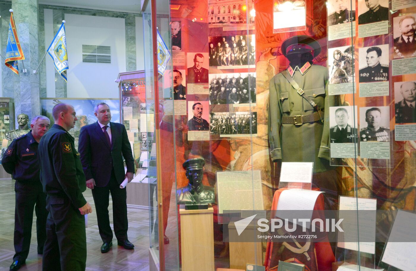 Dmitry Rogozin's visit to Military Academy of Armed Forces General Staff