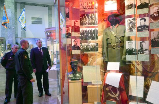 Dmitry Rogozin's visit to Military Academy of Armed Forces General Staff