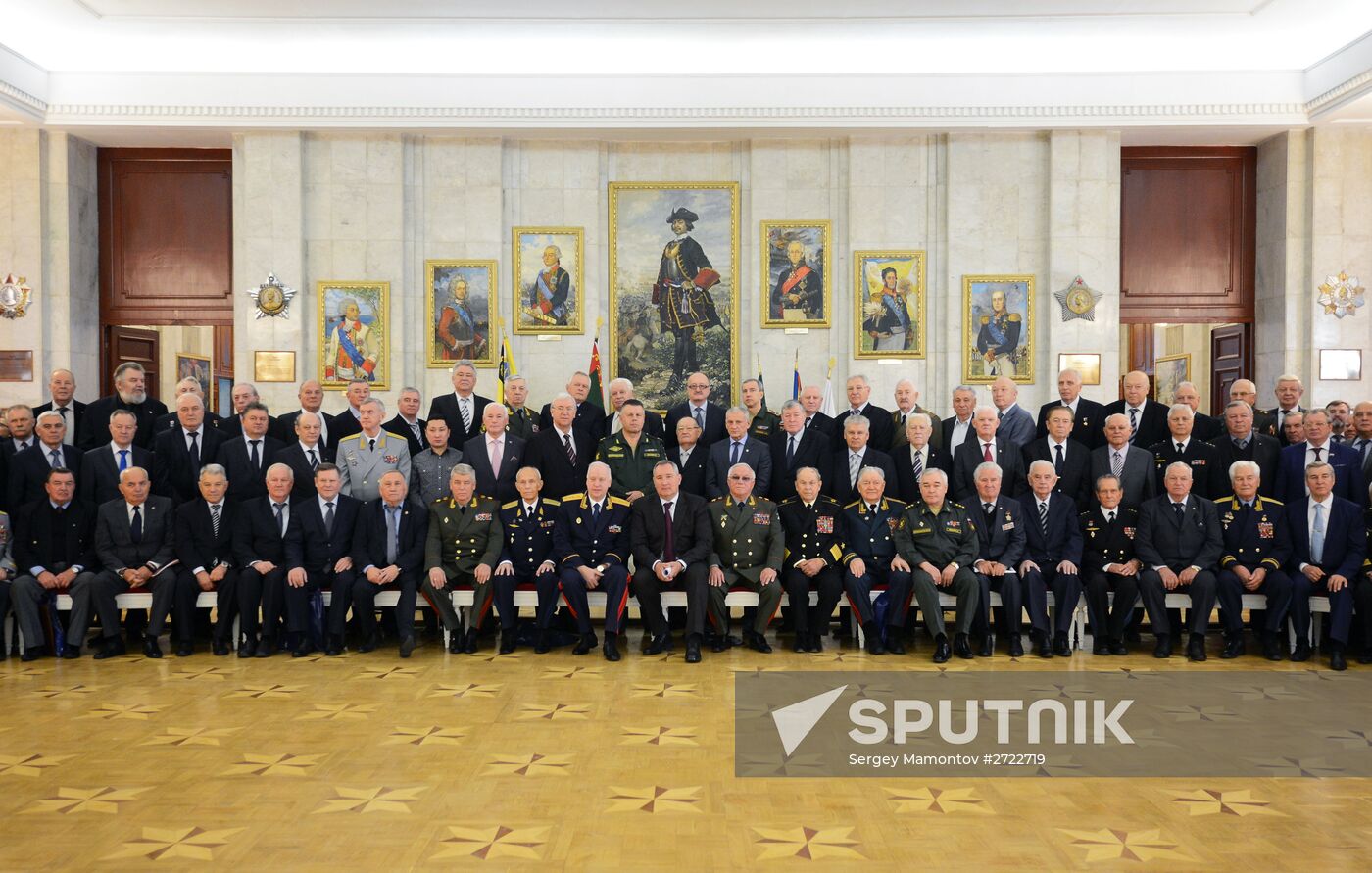 Dmitry Rogozin's visit to Military Academy of Armed Forces General Staff