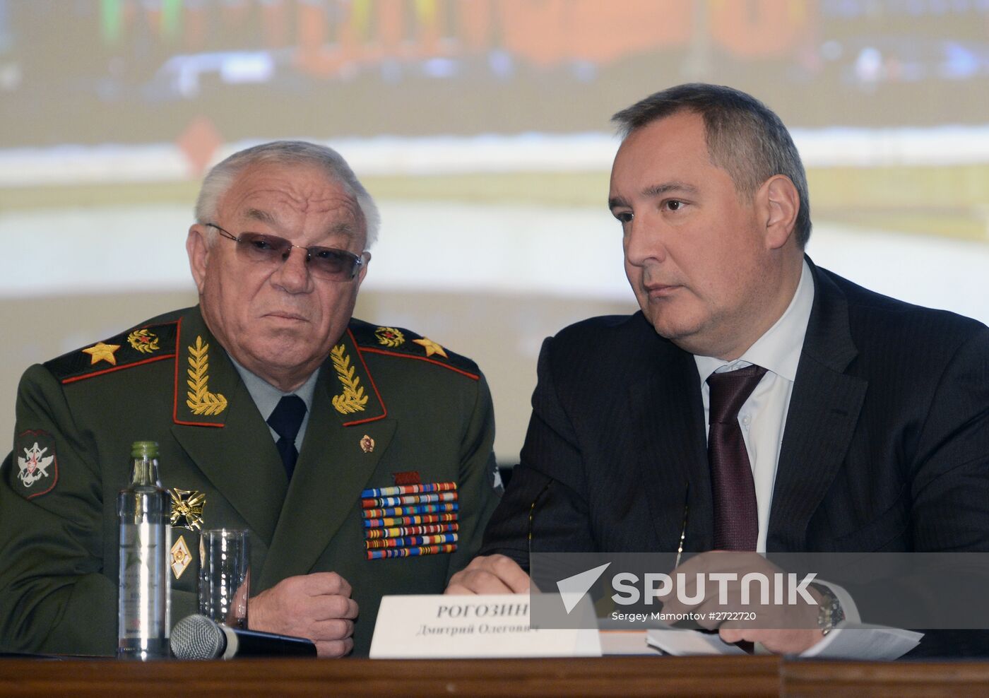 Dmitry Rogozin's visit to Military Academy of Armed Forces General Staff
