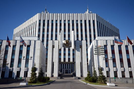 Dmitry Rogozin's visit to Military Academy of Armed Forces General Staff