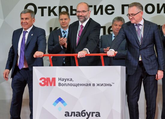 3M Volga Plant launched in SEZ Alabuga