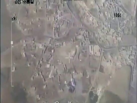 Russian air forces strike ISIS sites in Syria