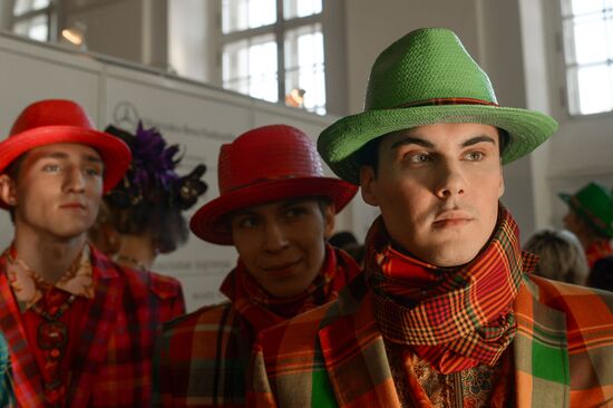 Mercedes-Benz Fashion Week Russia. Day One