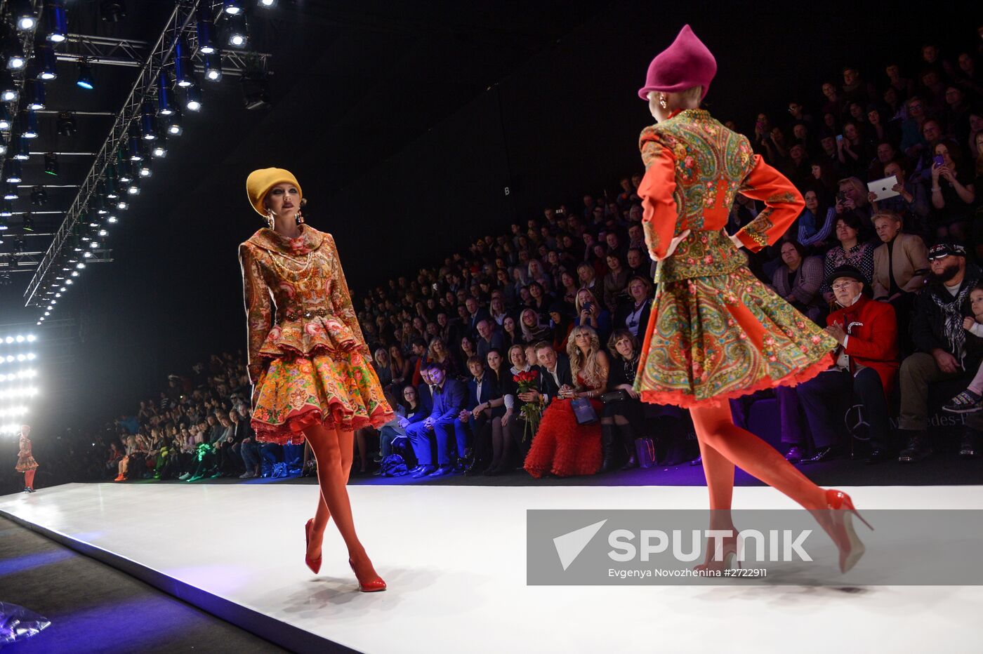 Mercedes-Benz Fashion Week Russia. Day One