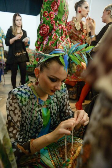 Mercedes-Benz Fashion Week Russia. Day One
