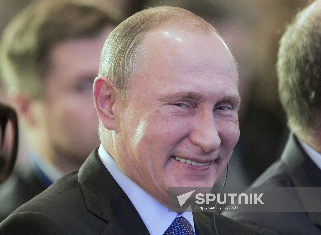 President Vladimir Putin attends 1st World Olympians Forum held by the World Olympians Association