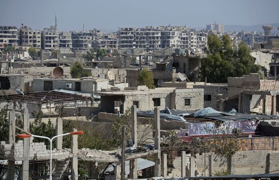 Situation in Maadaniya, a Damascus suburb