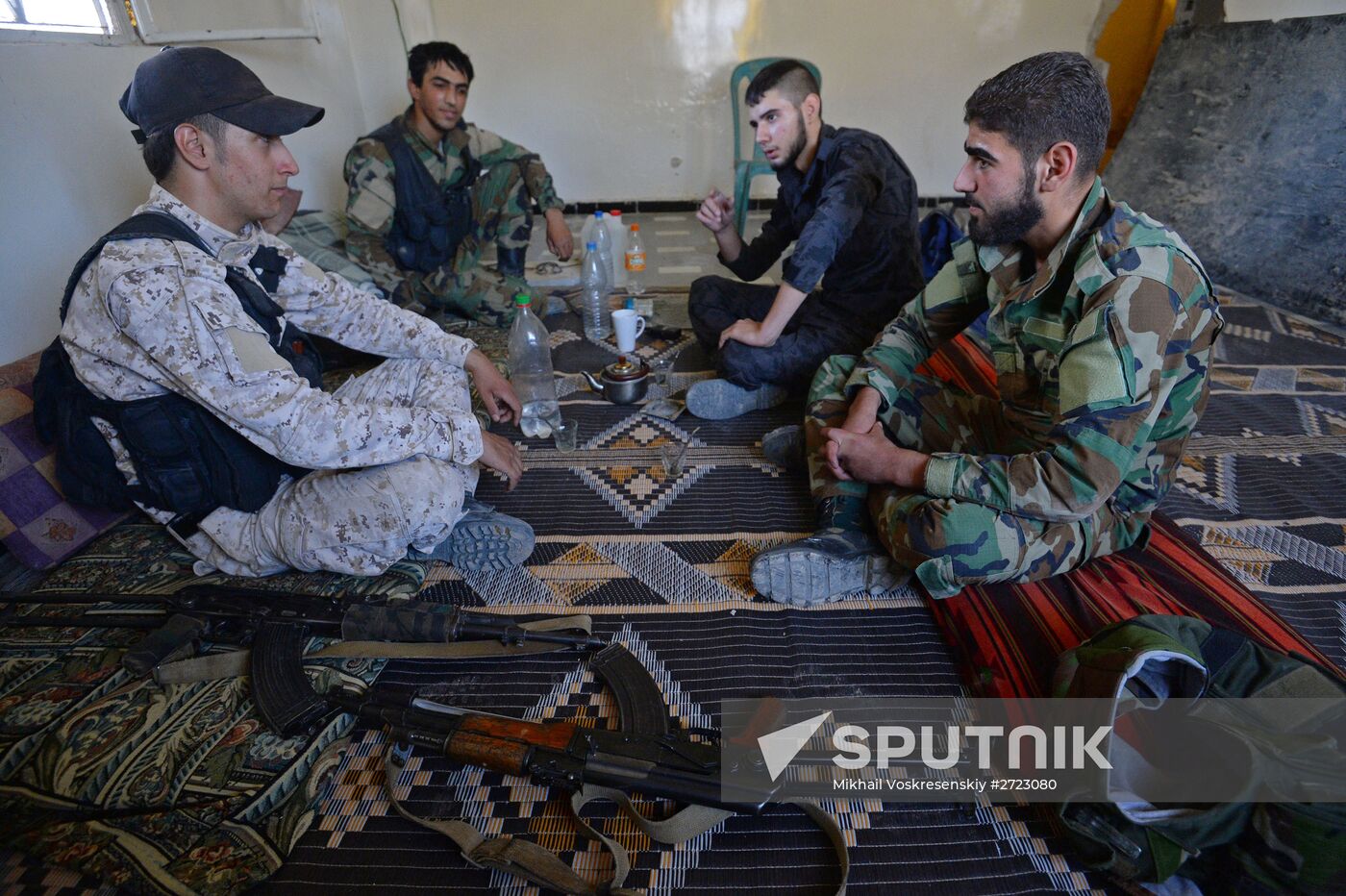 Situation in Maadaniya, a Damascus suburb