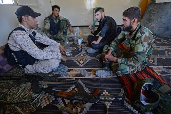 Situation in Maadaniya, a Damascus suburb