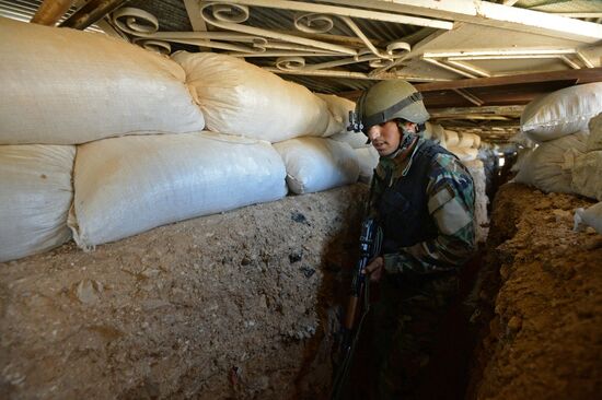 Situation in Maadaniya, a Damascus suburb