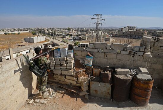 Situation in Maadaniya, a Damascus suburb