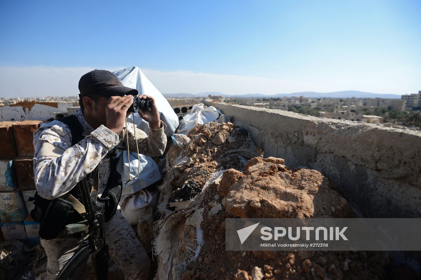 Situation in Maadaniya, a Damascus suburb