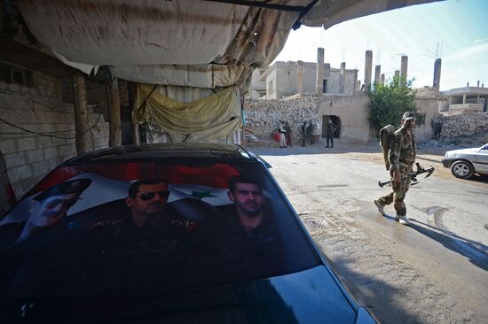 Situation in Maadaniya, a Damascus suburb