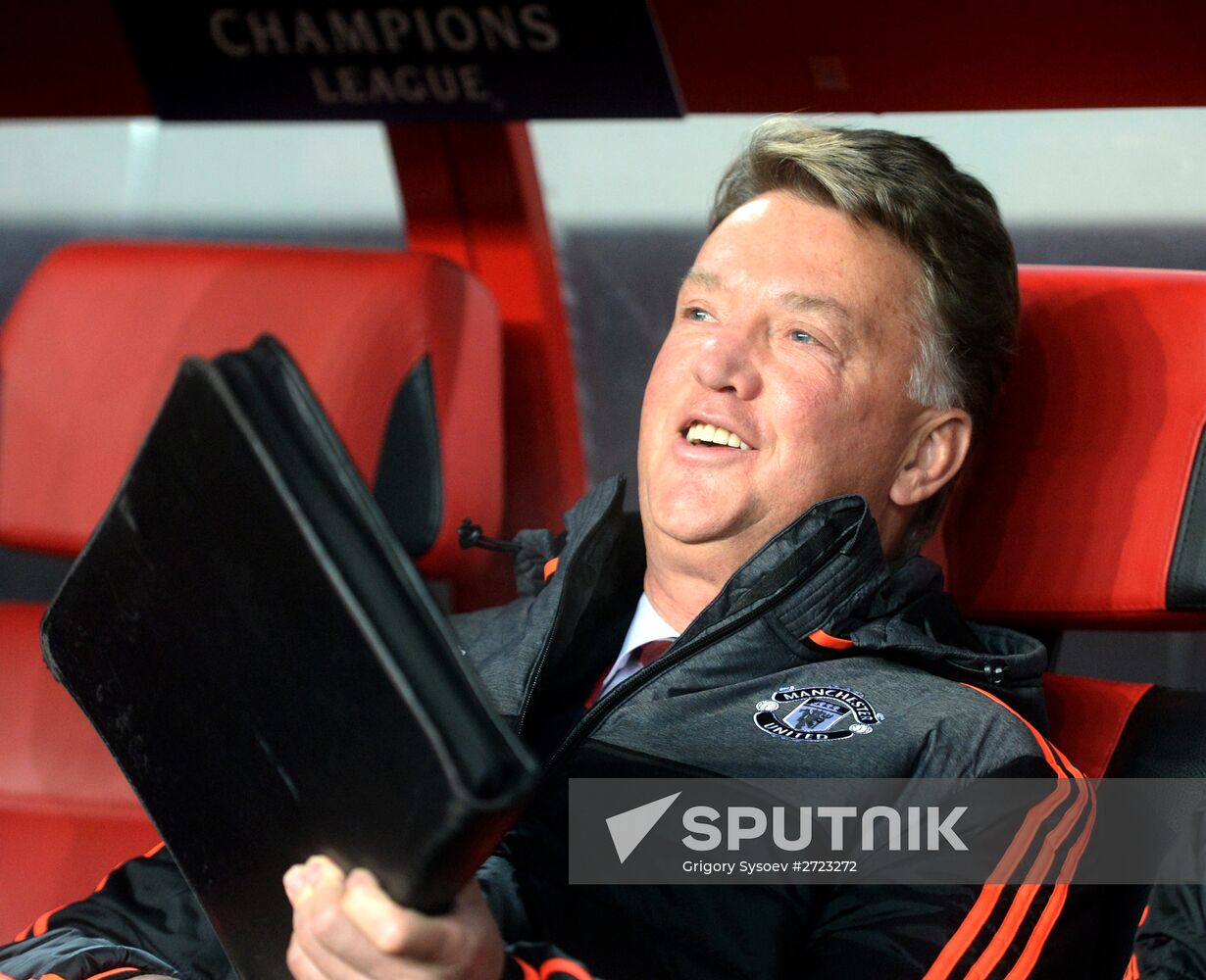 UEFA Champions League. CSKA vs. Manchester United
