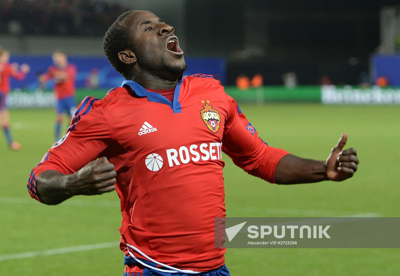 UEFA Champions League. CSKA vs. Manchester United