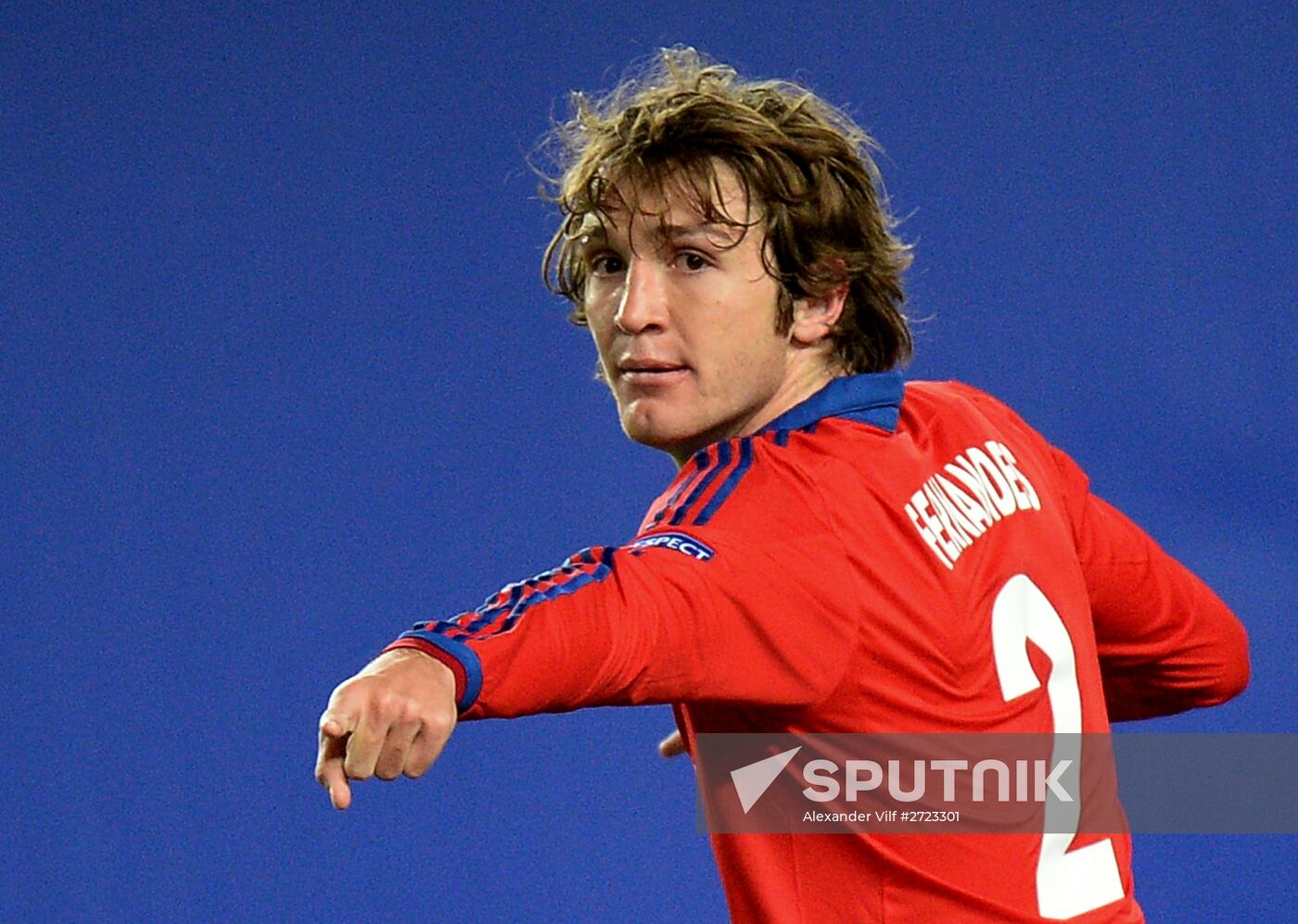 UEFA Champions League. CSKA vs. Manchester United