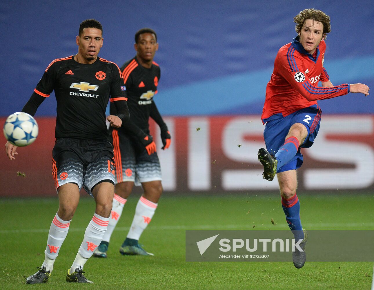 UEFA Champions League. CSKA vs. Manchester United