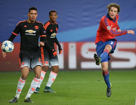 UEFA Champions League. CSKA vs. Manchester United