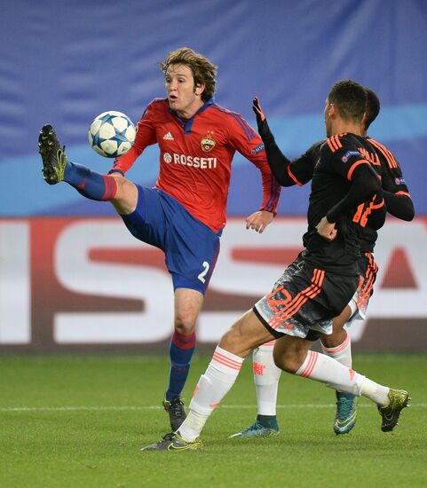 UEFA Champions League. CSKA vs. Manchester United