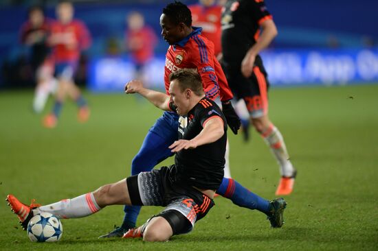 UEFA Champions League. CSKA vs. Manchester United