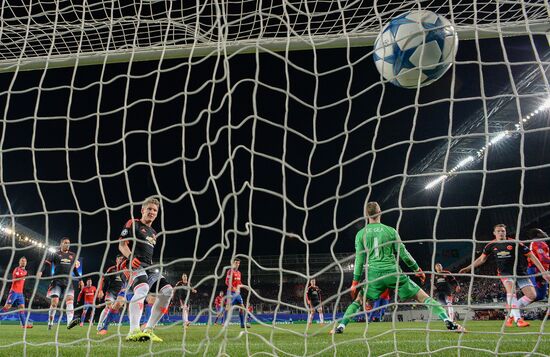 UEFA Champions League. CSKA vs. Manchester United