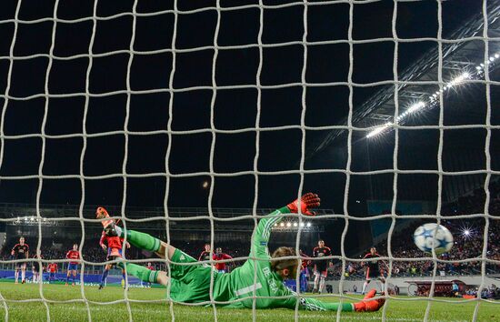 UEFA Champions League. CSKA vs. Manchester United