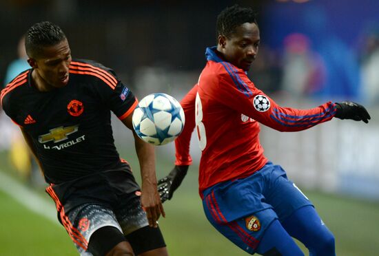 UEFA Champions League. CSKA vs. Manchester United