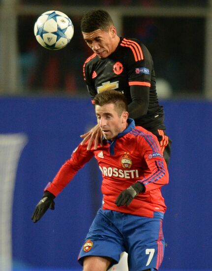 UEFA Champions League. CSKA vs. Manchester United