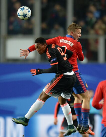 UEFA Champions League. CSKA vs. Manchester United