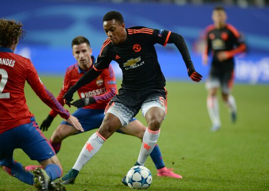 UEFA Champions League. CSKA vs. Manchester United