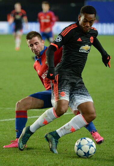 UEFA Champions League. CSKA vs. Manchester United