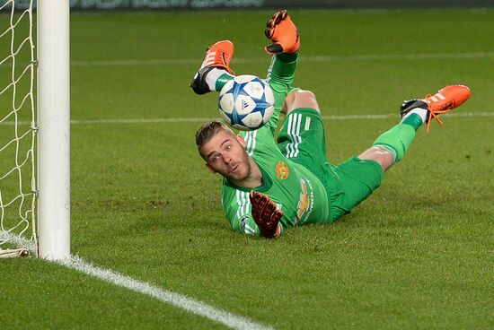 UEFA Champions League. CSKA vs. Manchester United