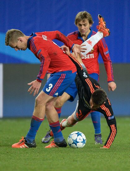 UEFA Champions League. CSKA vs. Manchester United