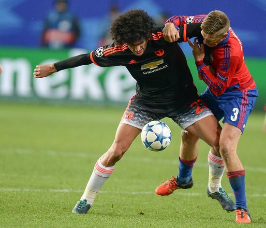 UEFA Champions League. CSKA vs. Manchester United
