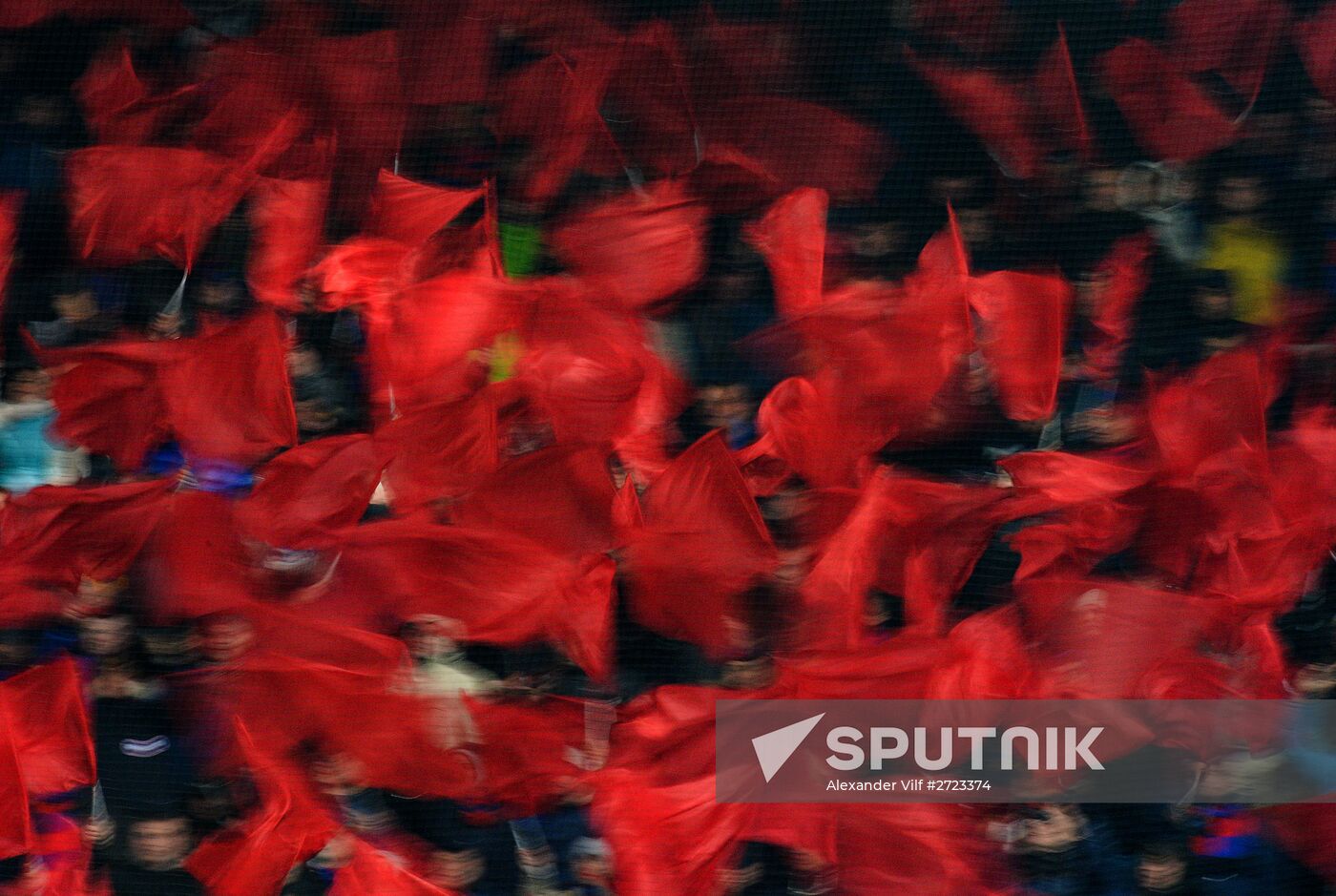 UEFA Champions League. CSKA vs. Manchester United