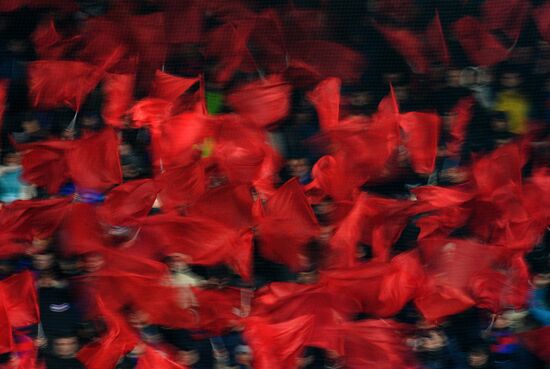 UEFA Champions League. CSKA vs. Manchester United