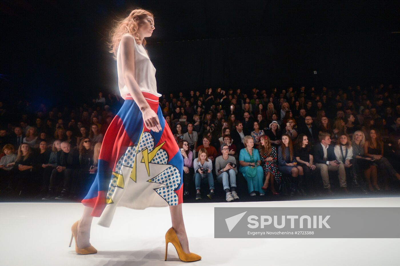 Mercedes-Benz Fashion Week Russia. Day One