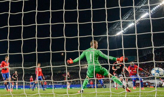 UEFA Champions League. CSKA vs. Manchester United