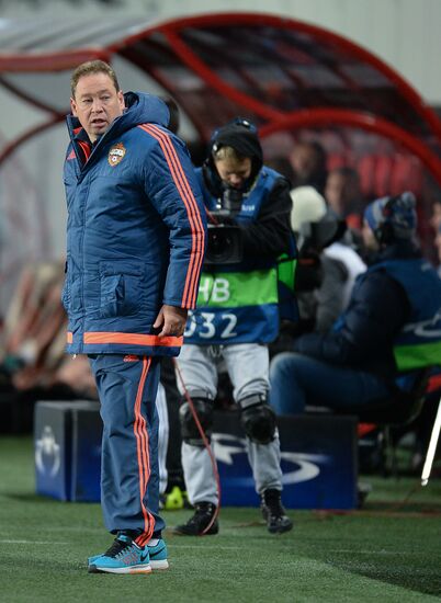 UEFA Champions League. CSKA vs. Manchester United