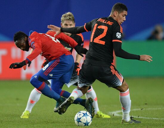 UEFA Champions League. CSKA vs. Manchester United