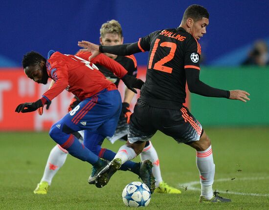 UEFA Champions League. CSKA vs. Manchester United