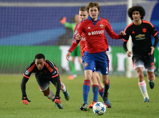 UEFA Champions League. CSKA vs. Manchester United