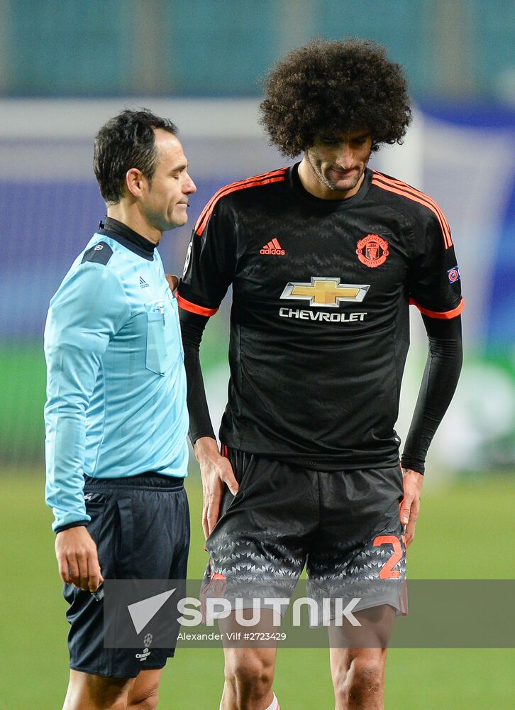 UEFA Champions League. CSKA vs. Manchester United