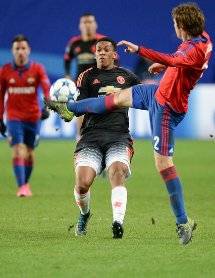 UEFA Champions League. CSKA vs. Manchester United