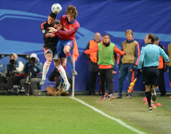 UEFA Champions League. CSKA vs. Manchester United
