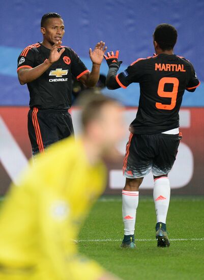 UEFA Champions League. CSKA vs. Manchester United