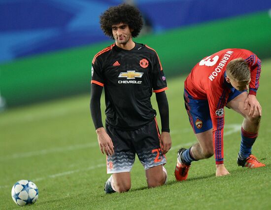 UEFA Champions League. CSKA vs. Manchester United