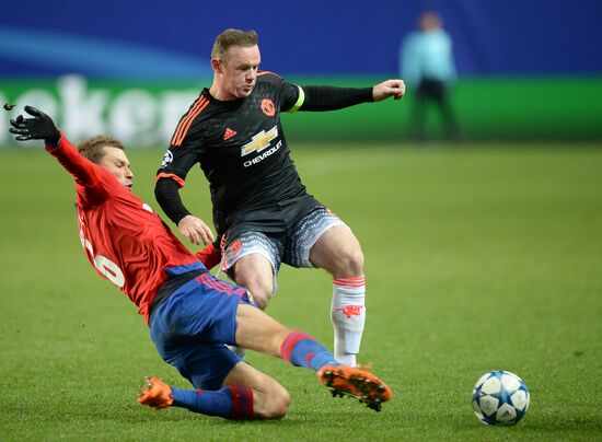 UEFA Champions League. CSKA vs. Manchester United